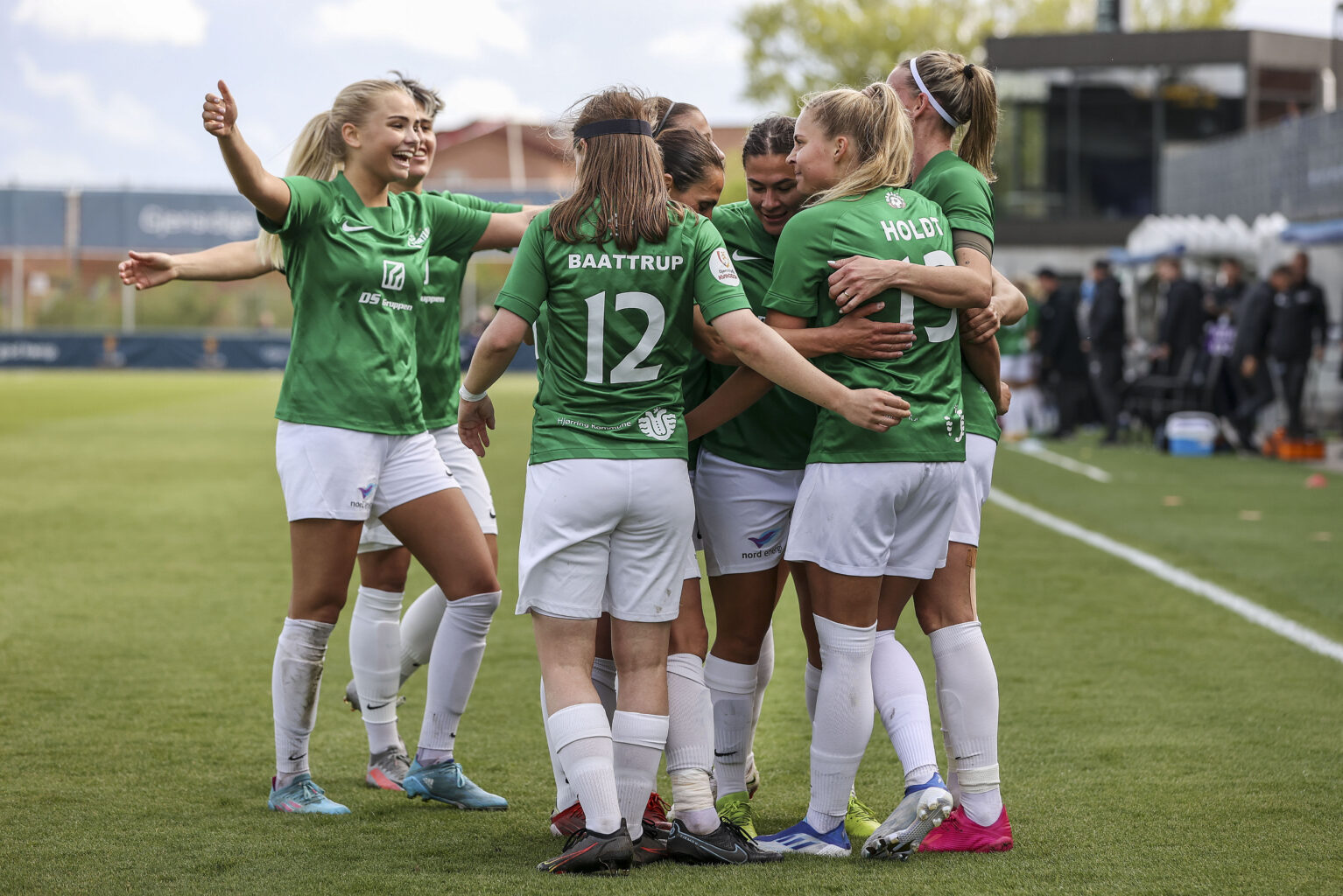 Når Aalborg til sommer igen er vært for DM-ugen bliver kvindernes pokalfinale i fodbold en del af sportsugen. Pokalfinalen står mellem Fortuna Hjørring og FC Nordsjælland på Aalborg Portland Park.